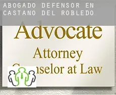 Abogado defensor en  Castaño del Robledo