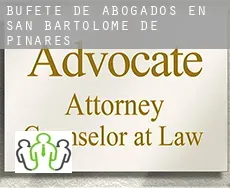 Bufete de abogados en  San Bartolomé de Pinares