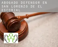 Abogado defensor en  San Lorenzo de El Escorial