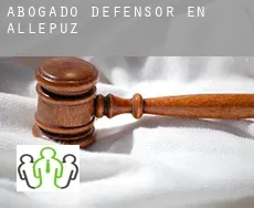 Abogado defensor en  Allepuz