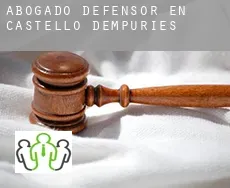 Abogado defensor en  Castelló d'Empúries