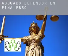 Abogado defensor en  Pina de Ebro