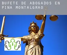Bufete de abogados en Pina de Montalgrao