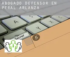 Abogado defensor en  Peral de Arlanza
