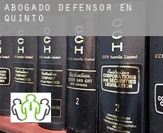 Abogado defensor en  Quinto