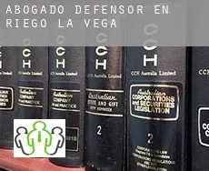 Abogado defensor en  Riego de la Vega