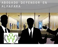Abogado defensor en  Alfafara