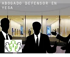 Abogado defensor en  Yesa