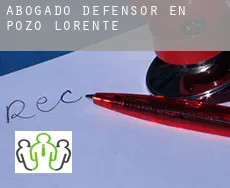 Abogado defensor en  Pozo-Lorente