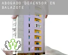 Abogado defensor en  Balazote