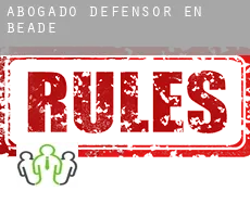 Abogado defensor en  Beade