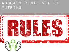 Abogado penalista en  Mutriku