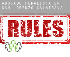 Abogado penalista en  San Lorenzo de Calatrava