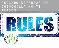 Abogado defensor en  Chinchilla de Monte Aragón