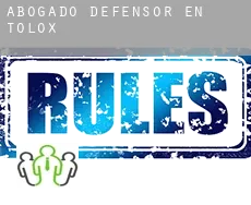 Abogado defensor en  Tolox