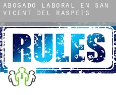 Abogado laboral en  San Vicent del Raspeig